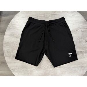 Gymshark Critical Black Training Shorts Men's Medium Drawstring Gym Performance